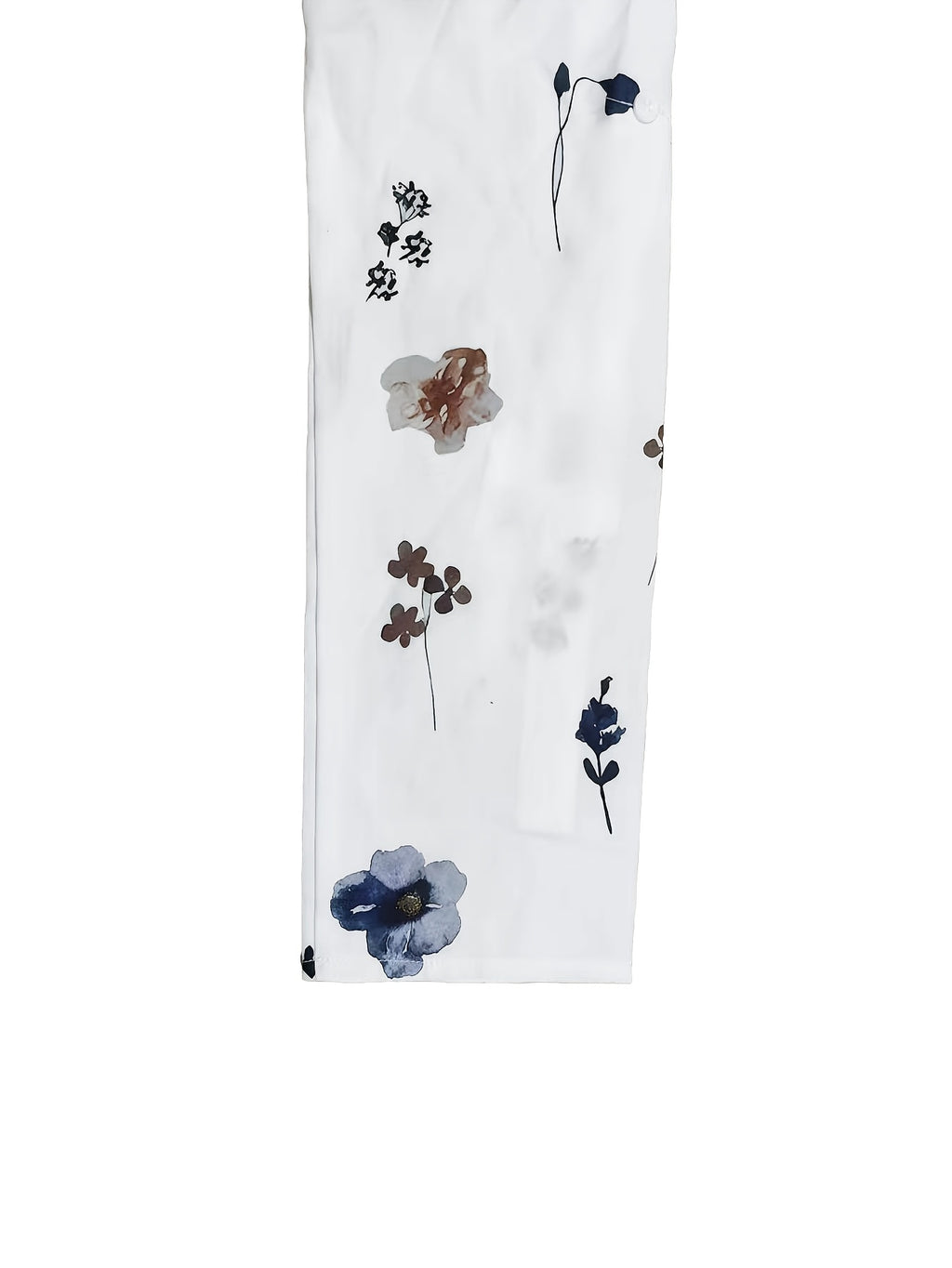 Atarah | Elegant Floral Print Shirt Dress - Long Sleeve, Casual and Chic