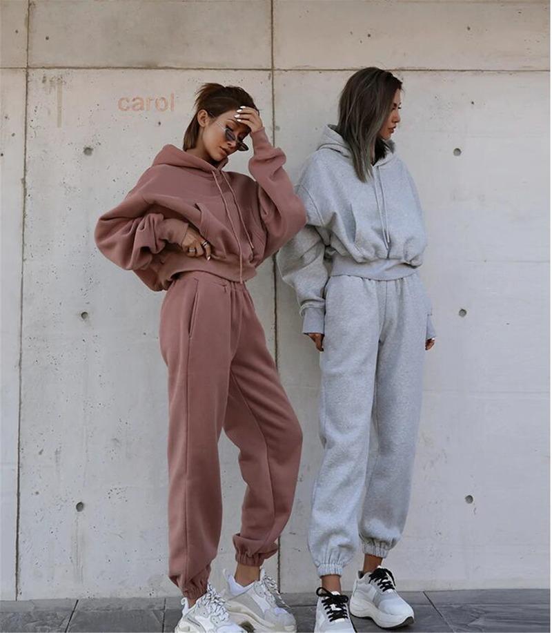 Amistra | Women's Long Sleeve Sportswear - Casual Two Piece Outfit, Athletic & Leisure Wear