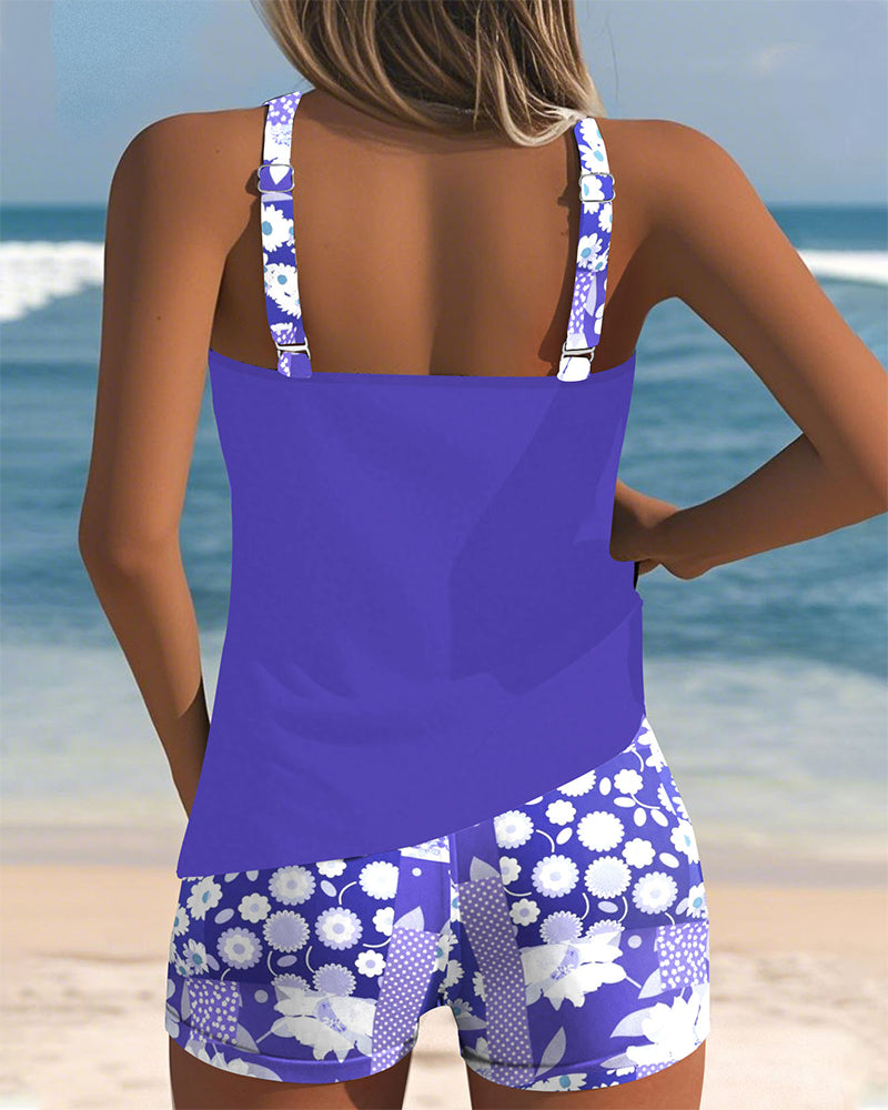 Jelora | Zomerse zwemset – Chique tweedelige strandkleding