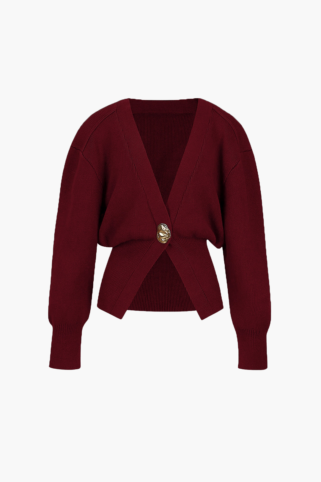 Clorinda | Elegant trui-vest met gouden knoop