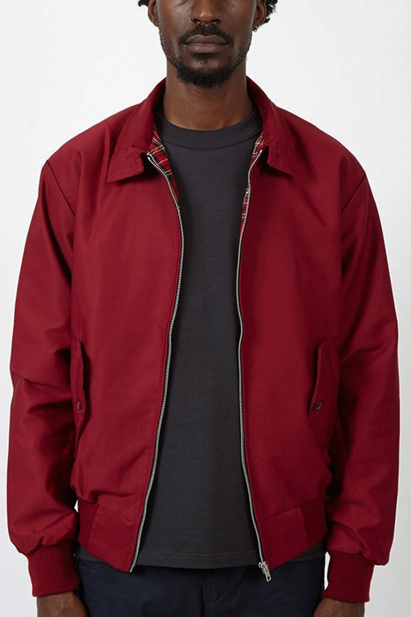 Zarek | Veste Harrington classique pour homme – Vêtement d'extérieur léger et décontracté pour le printemps et l'automne
