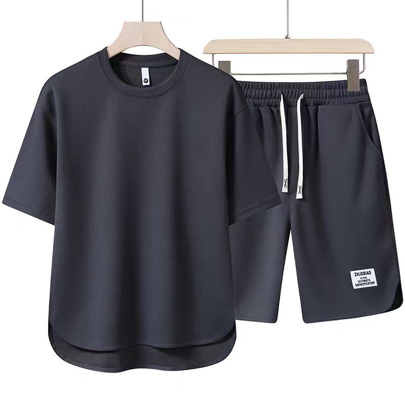 Cezary | Ensemble deux pièces homme : t-shirt et short - Tenue décontractée
