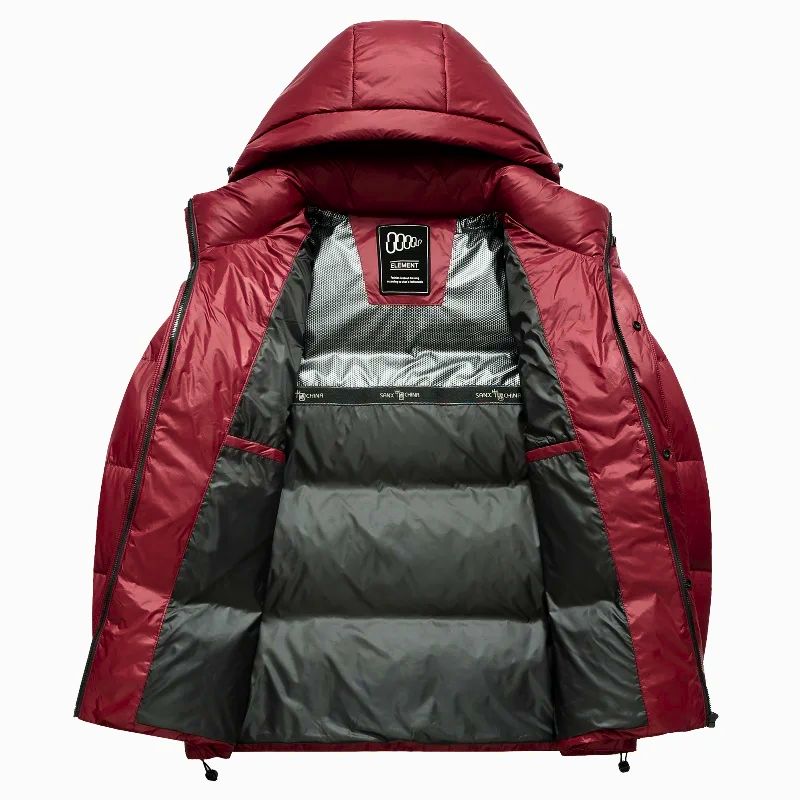Odile | Donsjack voor heren – 80% geïsoleerd, warm, lichtgewicht, waterdicht, jas voor koud weer