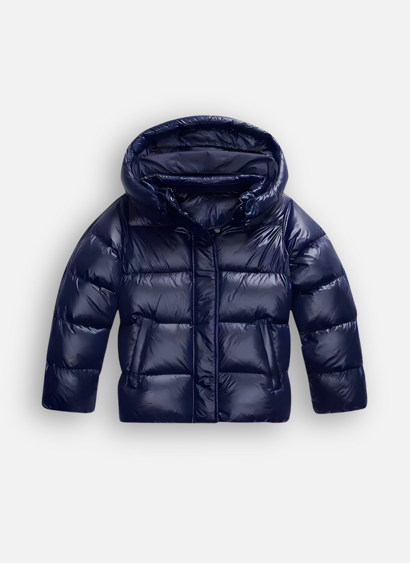 Lunique | Slim-fit pufferjas voor dames met capuchon – Lichtgewicht geïsoleerde winterjas, chic en casual