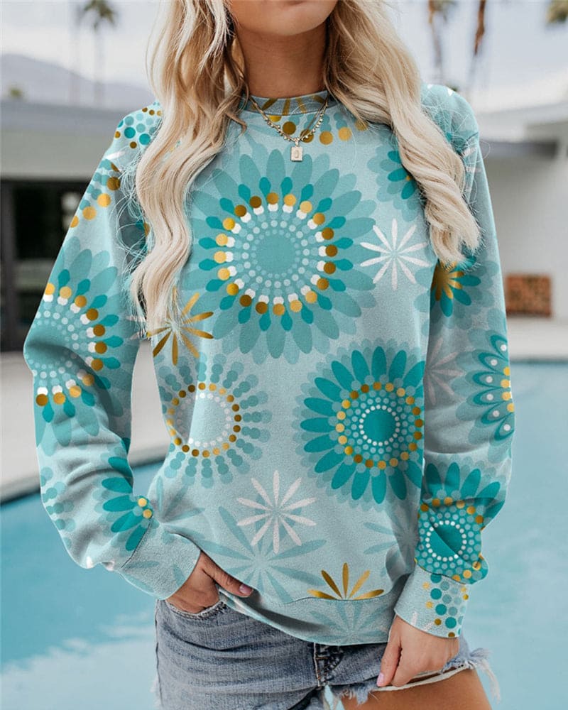 Myrisse | Dames trui – Casual losvallende gebreide top, dames trui met lange mouwen