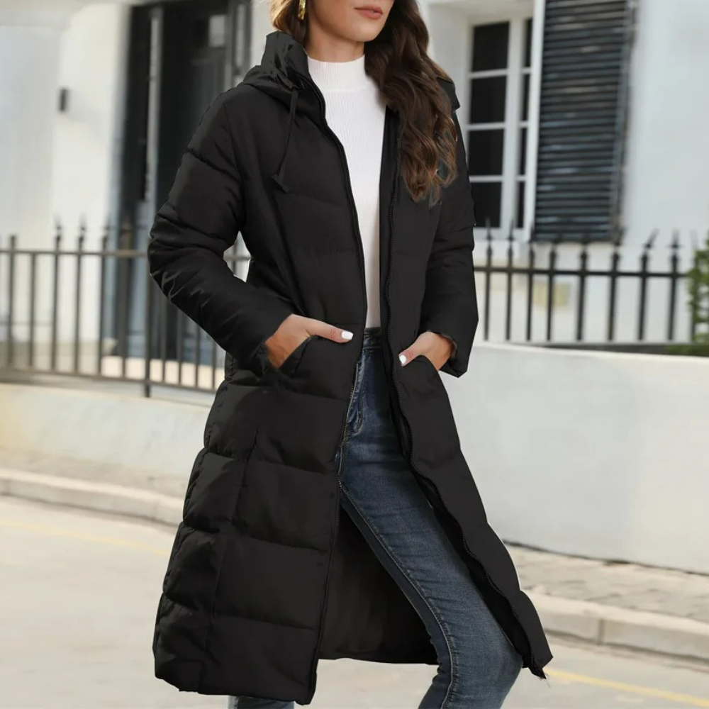Tallulah | Down winter coat with adjustable hood - stylish, warm and comfortable