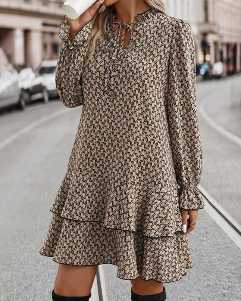 Liliana - Elegant women's long sleeve dress