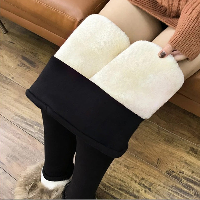 ThermiQ | Fleece gevoerde winterlegging voor dames – Warm, zacht, thermisch, comfortabel voor koud weer