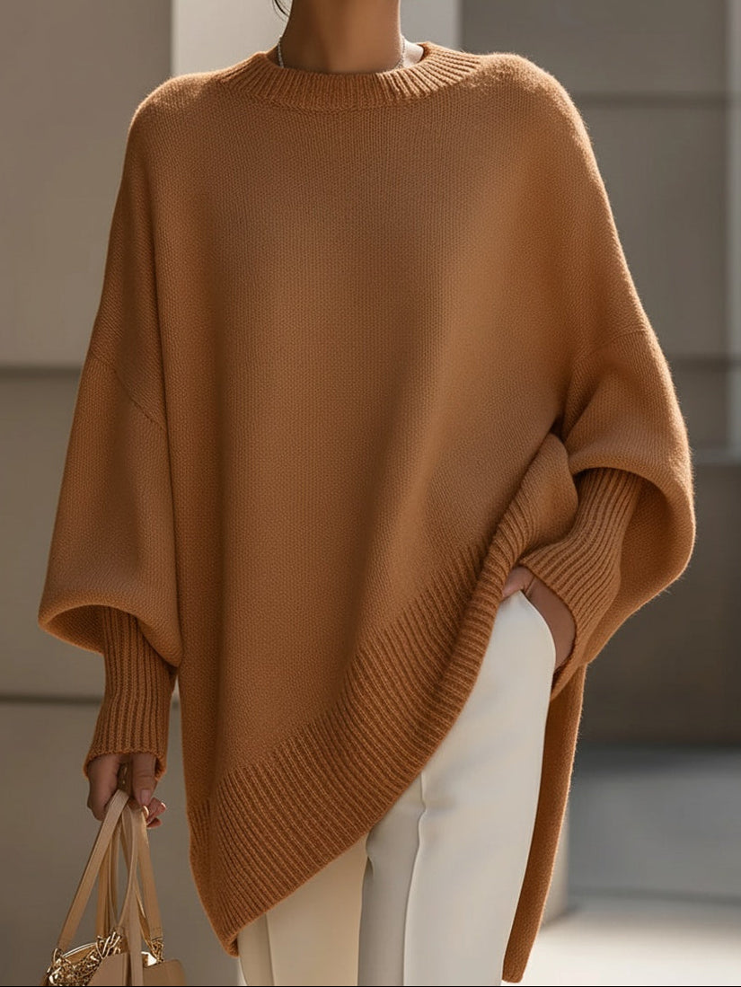 Kaivara | Oversized wollen trui voor dames – Comfortabele gebreide pullover, chique wintertop