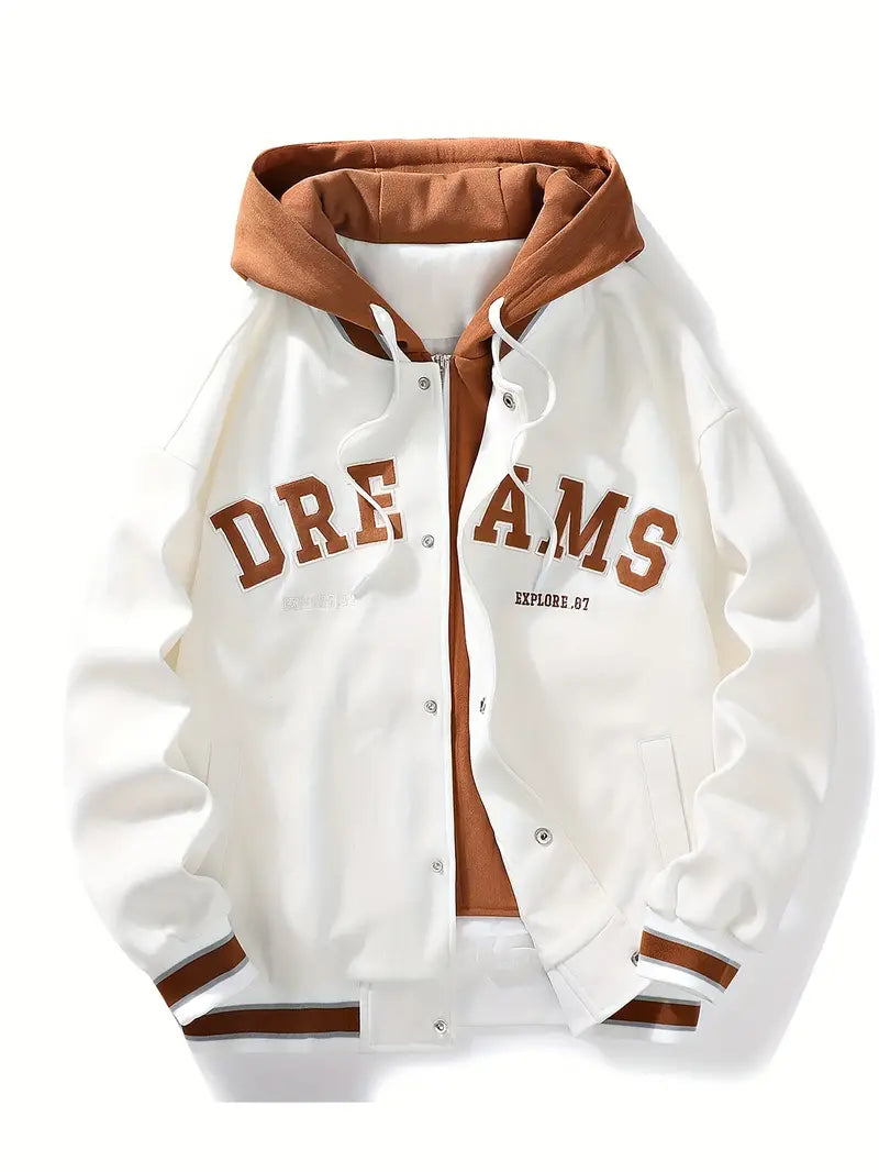 Declan | Uni herenjack met capuchon - Lichtgewicht, casual, veelzijdig, stijlvol