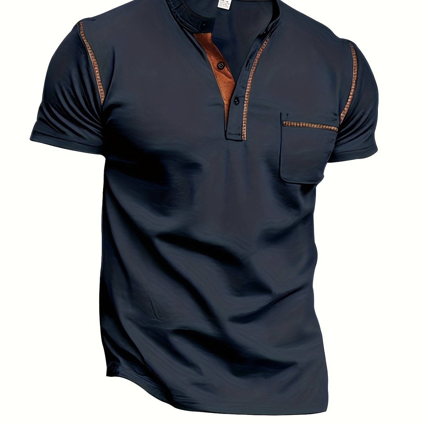 Fabrizio | Heren-T-shirt met korte mouwen - Ademend katoenen casual shirt