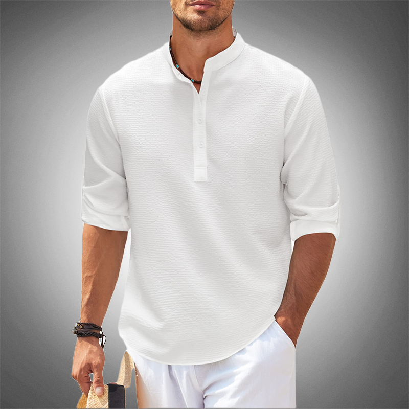 Max - Casual essentiële Henley