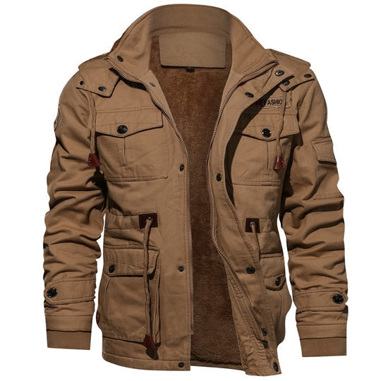 Belenus | Men's Multi-Pocket Hooded Outdoor Jacket