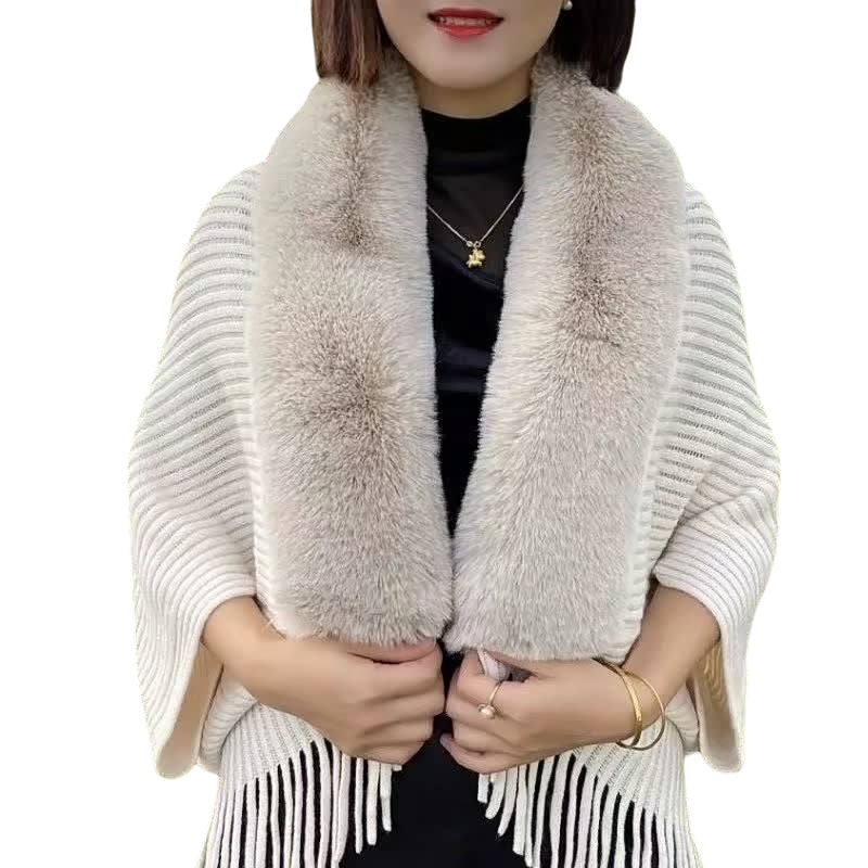 Calyra | Warme winternekwarmer voor dames, gezellig gebreid modeaccessoire voor koud weer