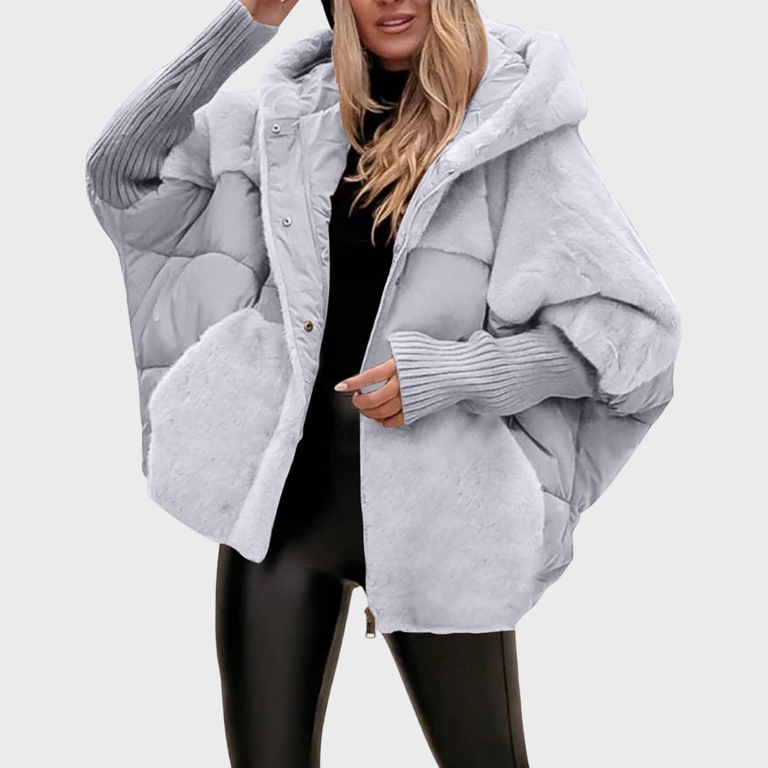 Arvella | Doudoune élégante pour femme avec capuche, coupe décontractée, veste chaude d'automne