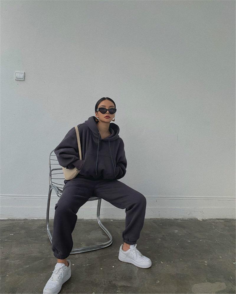 Amistra | Women's Long Sleeve Sportswear - Casual Two Piece Outfit, Athletic & Leisure Wear