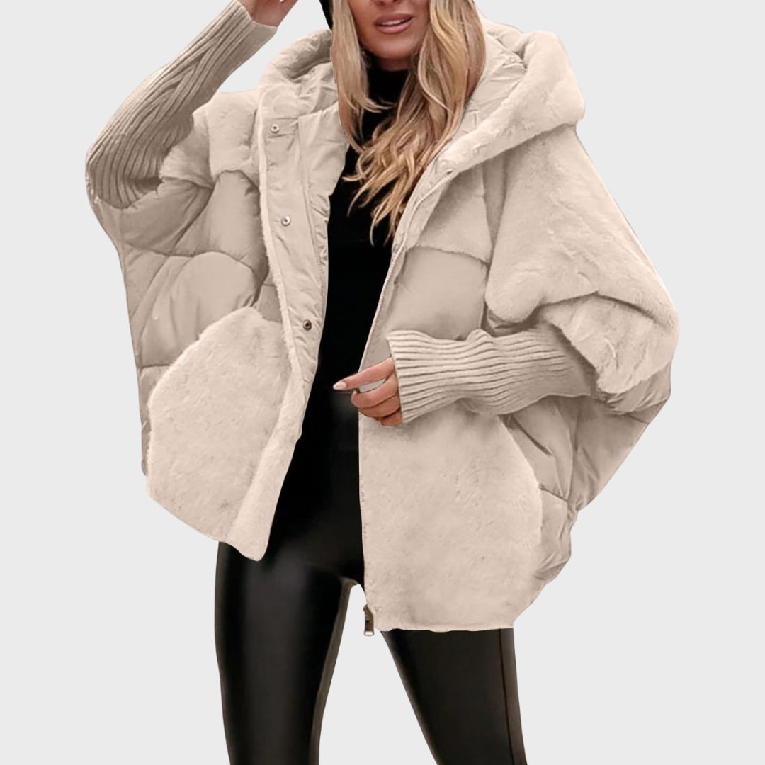 Arvella | Doudoune élégante pour femme avec capuche, coupe décontractée, veste chaude d'automne