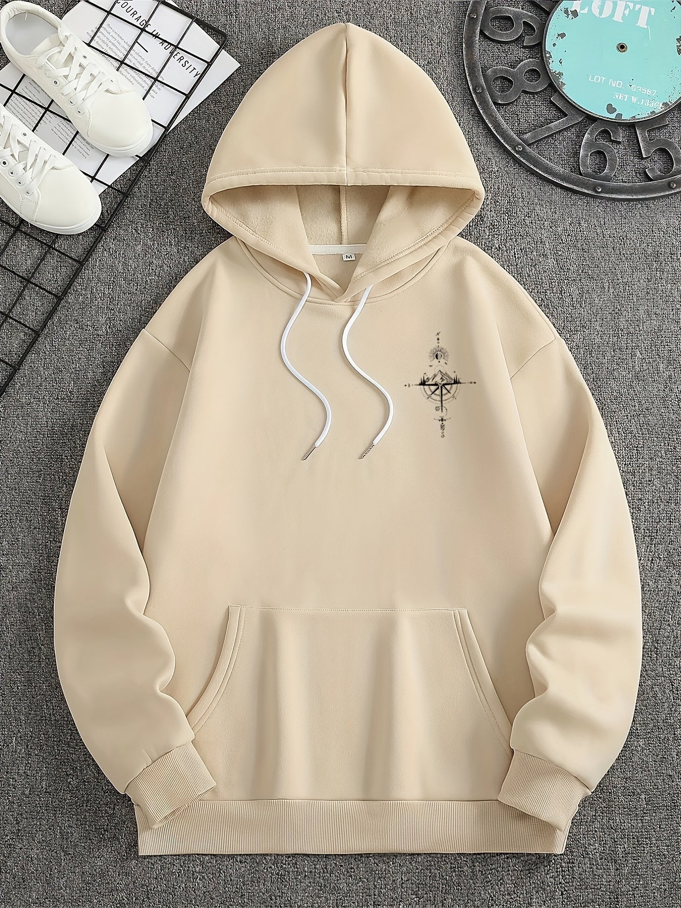 Matteo | Heren sweatshirt met capuchon - Casual sport loose fit met kangoeroezak
