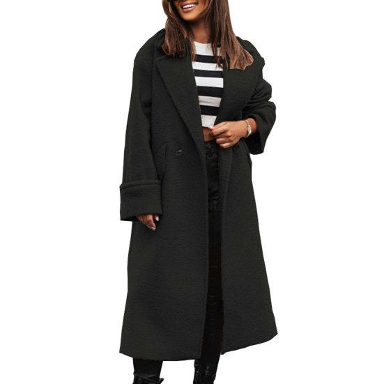 Zenovia | Klassieke losse trenchcoat voor dames - Winterwarmte, stijlvol ontwerp