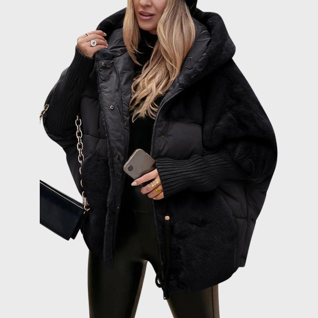 Arvella | Doudoune élégante pour femme avec capuche, coupe décontractée, veste chaude d'automne