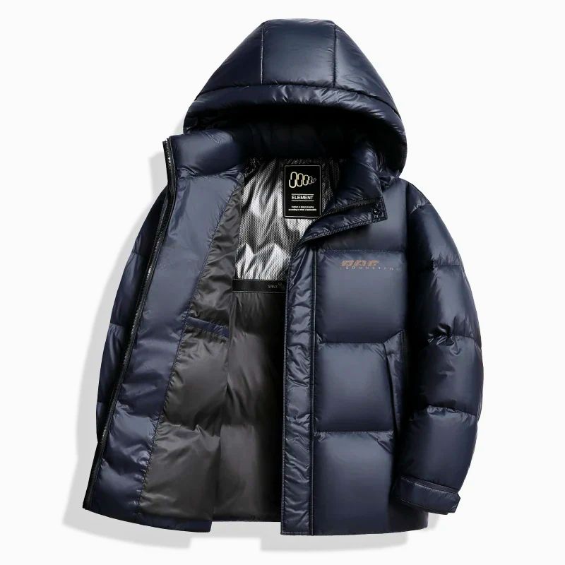 Odile | Donsjack voor heren – 80% geïsoleerd, warm, lichtgewicht, waterdicht, jas voor koud weer