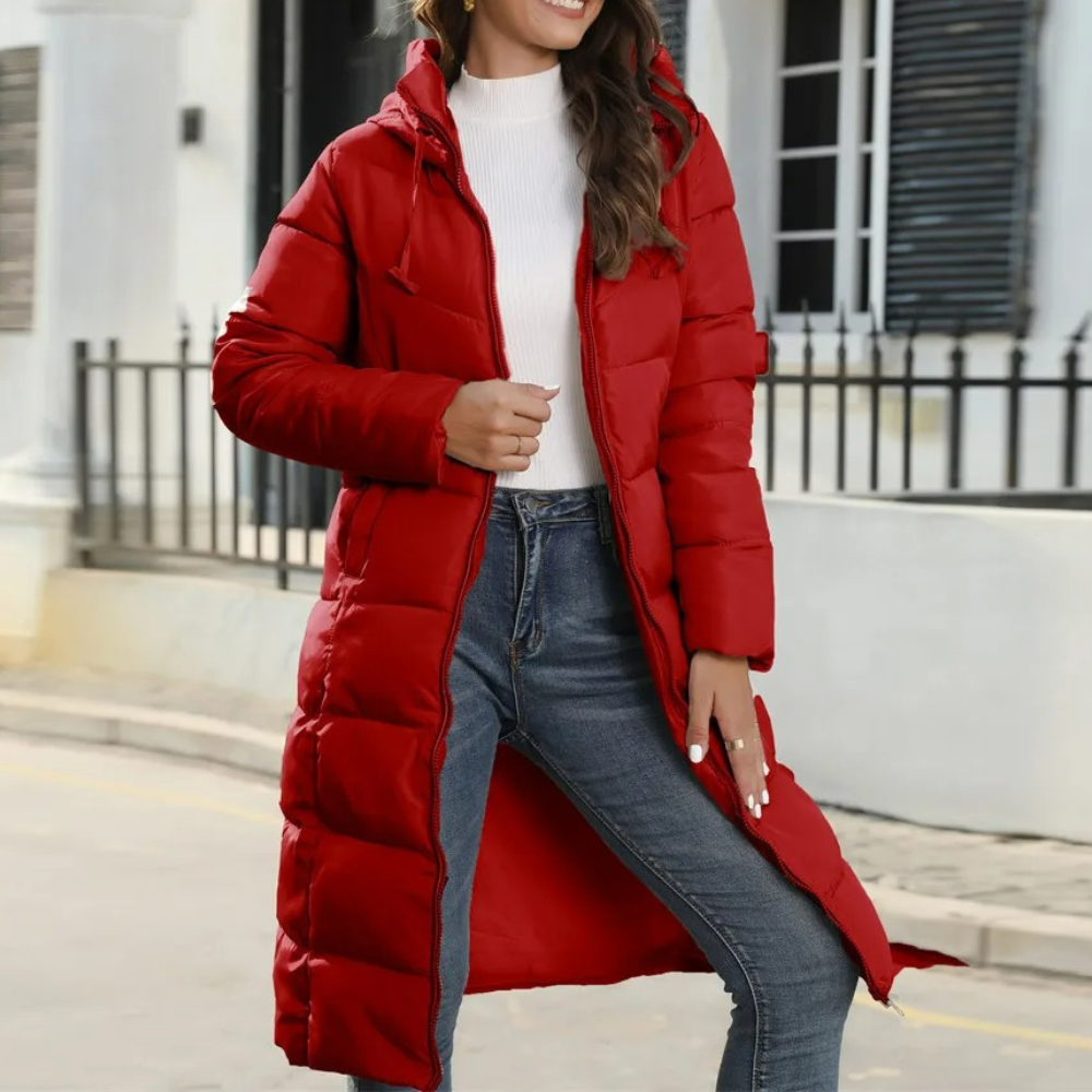 Tallulah | Down winter coat with adjustable hood - stylish, warm and comfortable