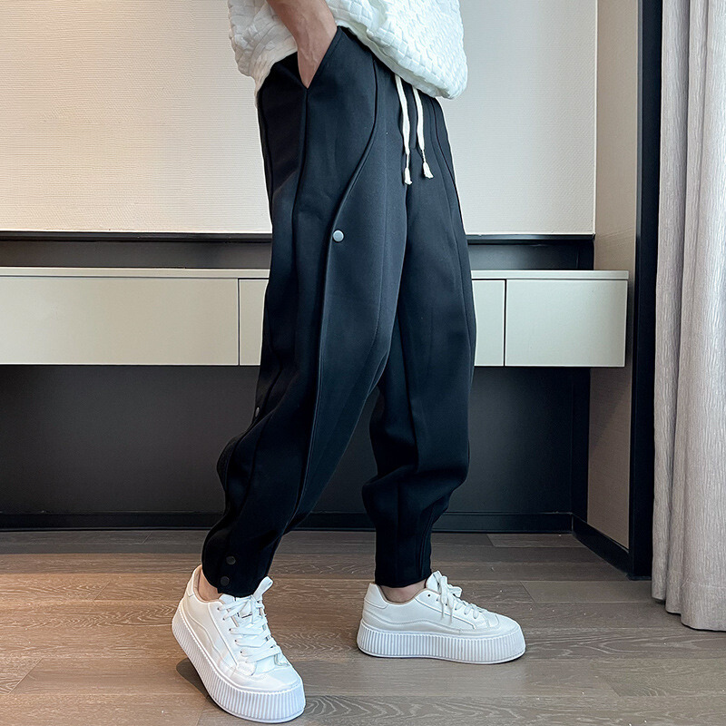 Dalibor | Heren Hype Tapered Joggingbroek Fluweel Katoen Comfortabel Stijlvol Functionele Zakken
