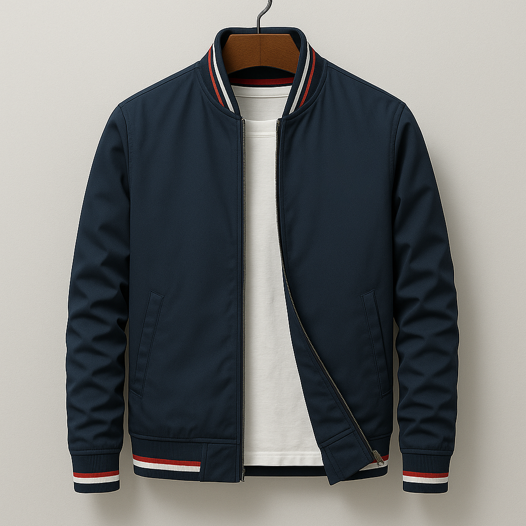 Lioren | Casual heren bomberjack - lichtgewicht Zip-Up, streetwear bovenkleding