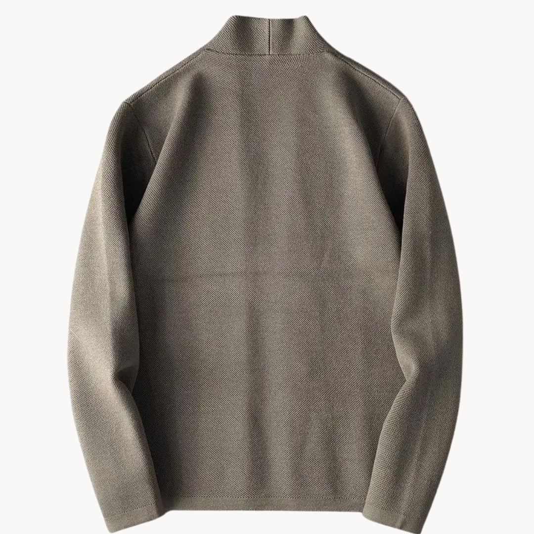 Osiris | Elegant gebreid herenvest - zachte, stijlvolle en warme trui