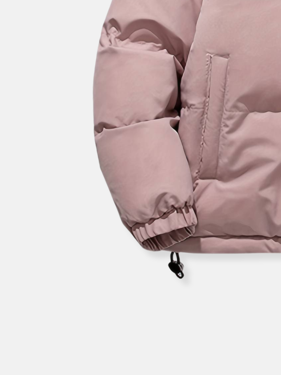 Meleia | Winterpufferjack voor dames met capuchon - Warme, waterdichte & geïsoleerde jas voor koud weer