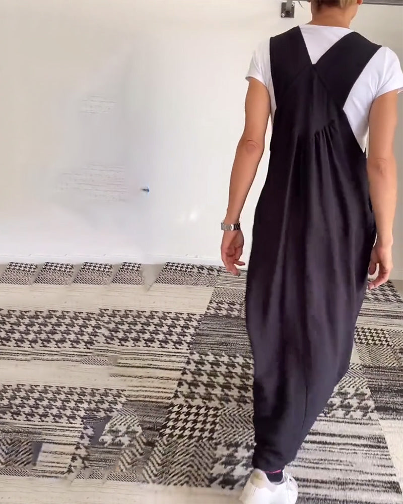 Arlienna | Losvallende maxi-jumperjurk voor dames – lange jurk om te combineren