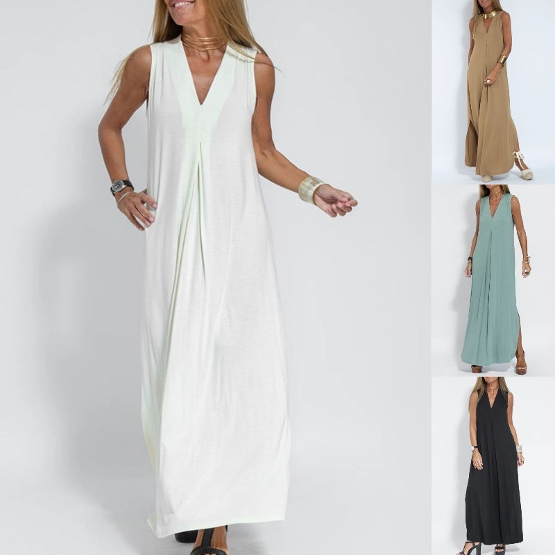 Ensemble femme : robe et long cardigan