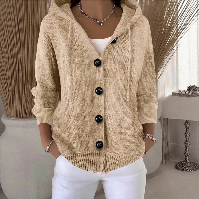 Quivira | Gilet en maille élégant et décontracté pour femme – Pull confortable à manches longues