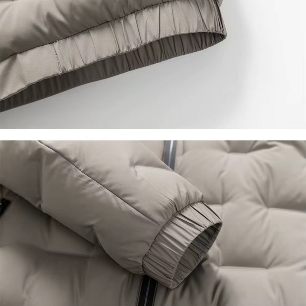 Wesley | Gewatteerd donsjack voor heren in de winter met staande kraag - warme, stijlvolle en geïsoleerde bovenkleding