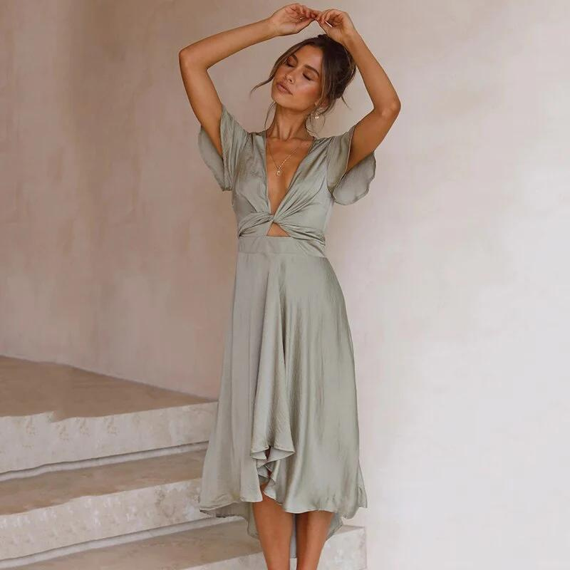 Sassy | Soepel vallende vintage jurk