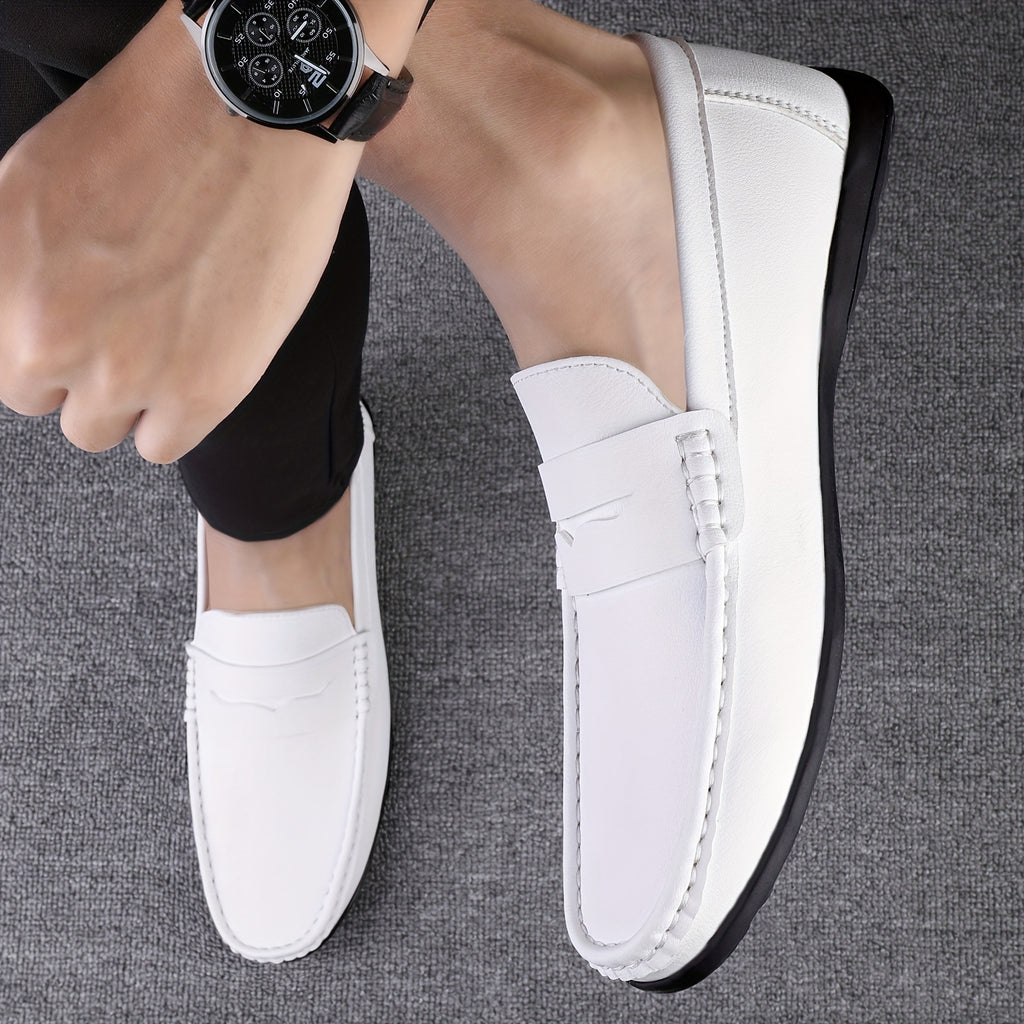 UrbanPenny | Heren Vintage Penny Loafers - Comfy Slip-On Formele Schoenen