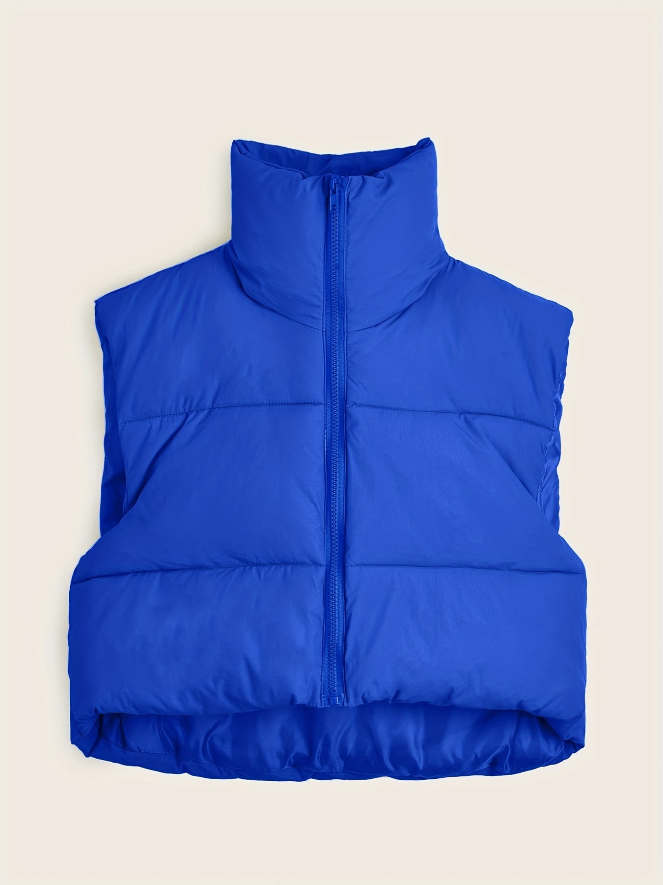 Adelheid | Vrouwen Lichtgewicht Mouwloos Thermisch Vest - Zip-up, Effen, Herfst/Winter Laag