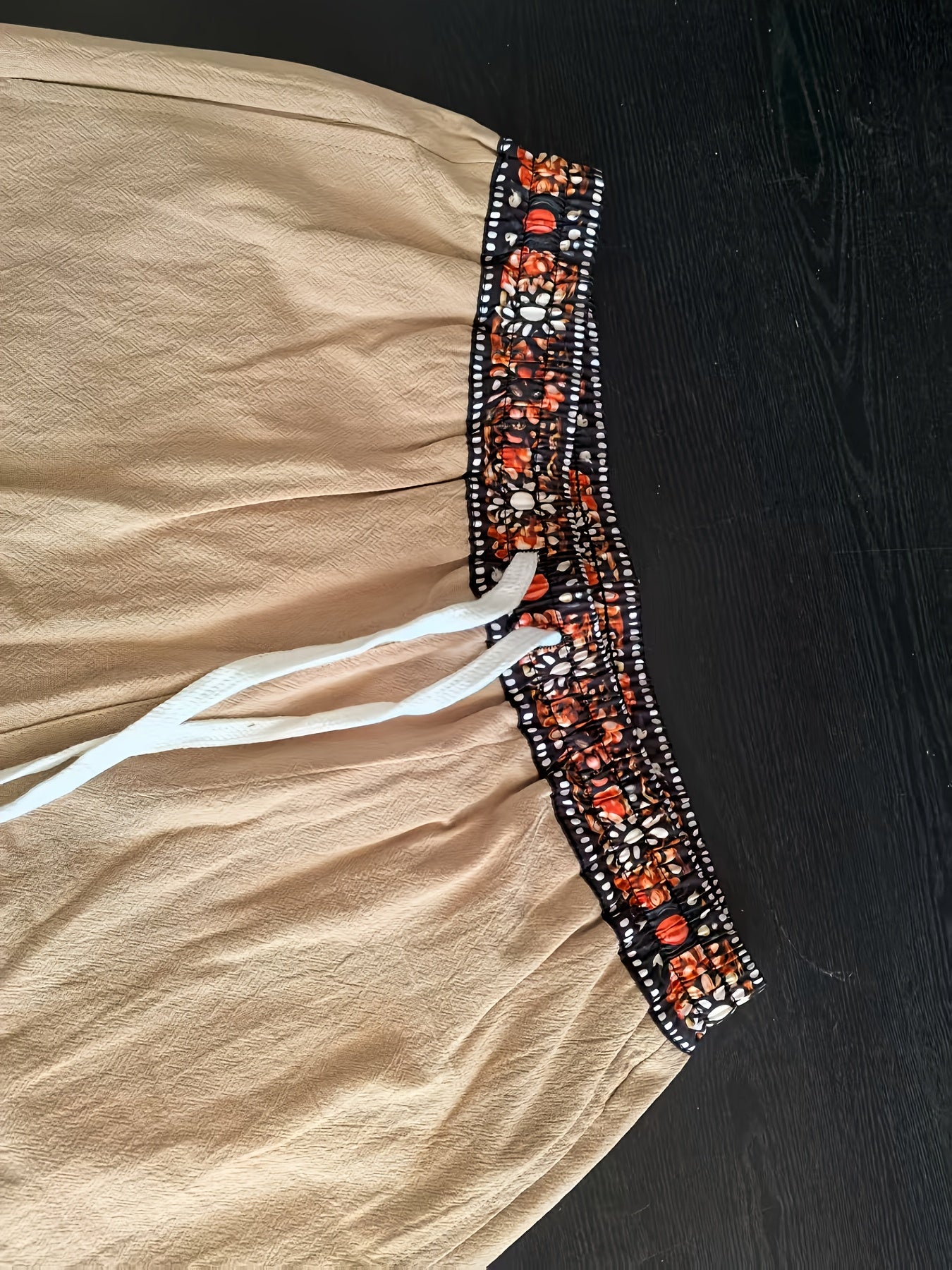 Eryas | Heren Casual Lange Broek met Trekkoord – Lichtgewicht, Voor Strand, Dagelijks Gebruik & Zomer