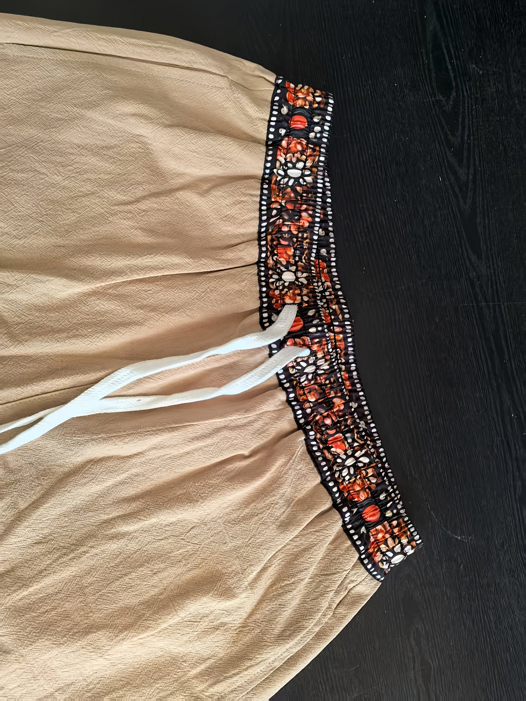 Ezra | Heren casual linnen strandbroek – lichtgewicht, ademende broek met trekkoord