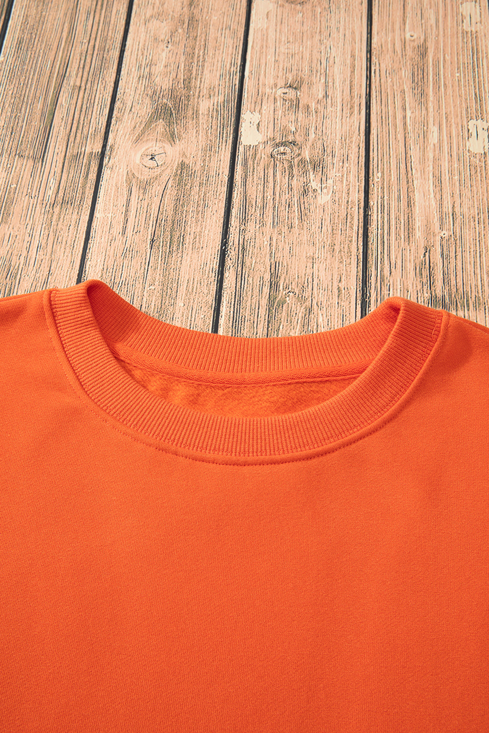 Jozina | Klassieke en eenvoudige effen fleece trui