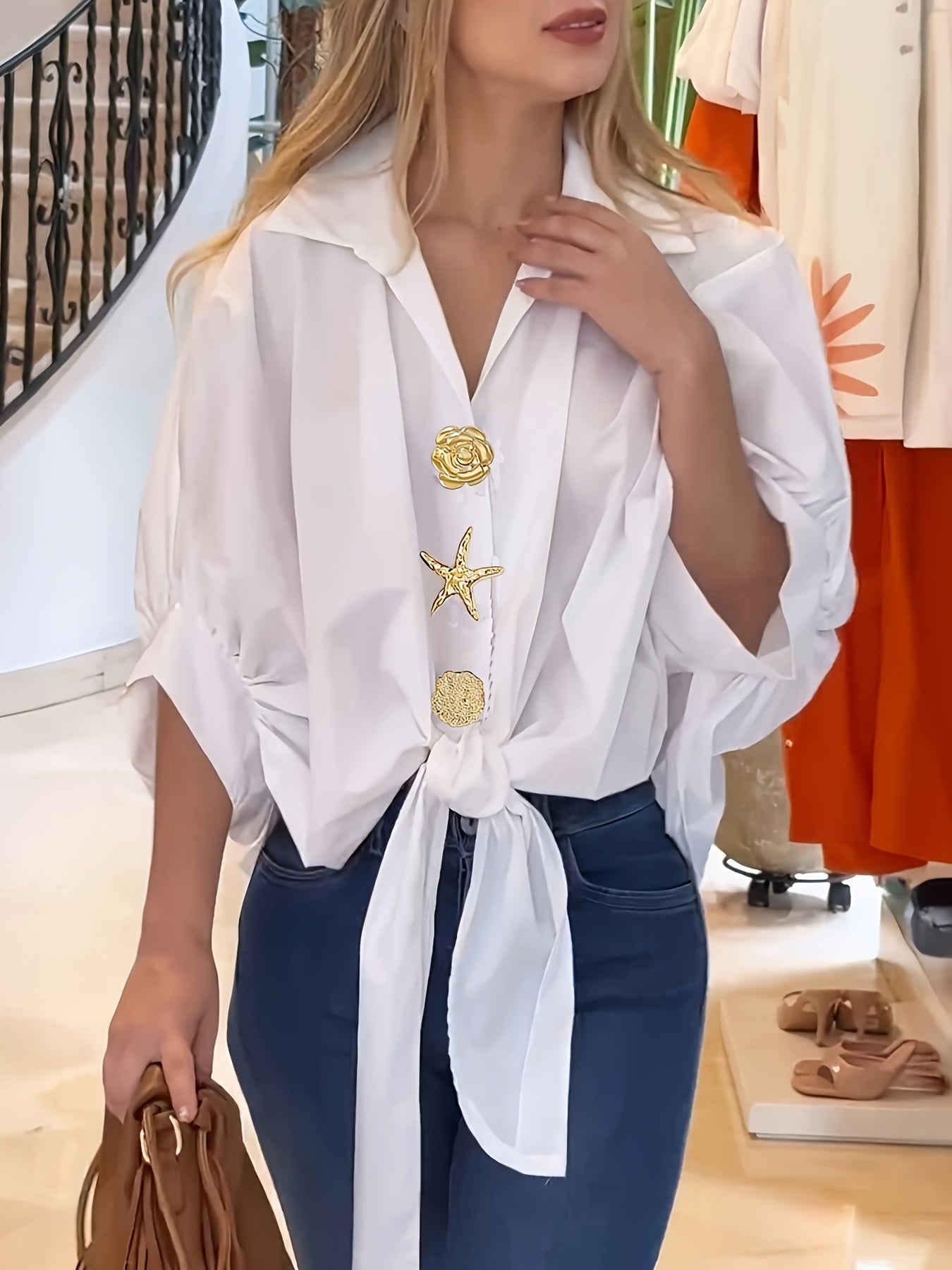 Belliora | Casual damesblouse – Lichte, ademende zomerblouse