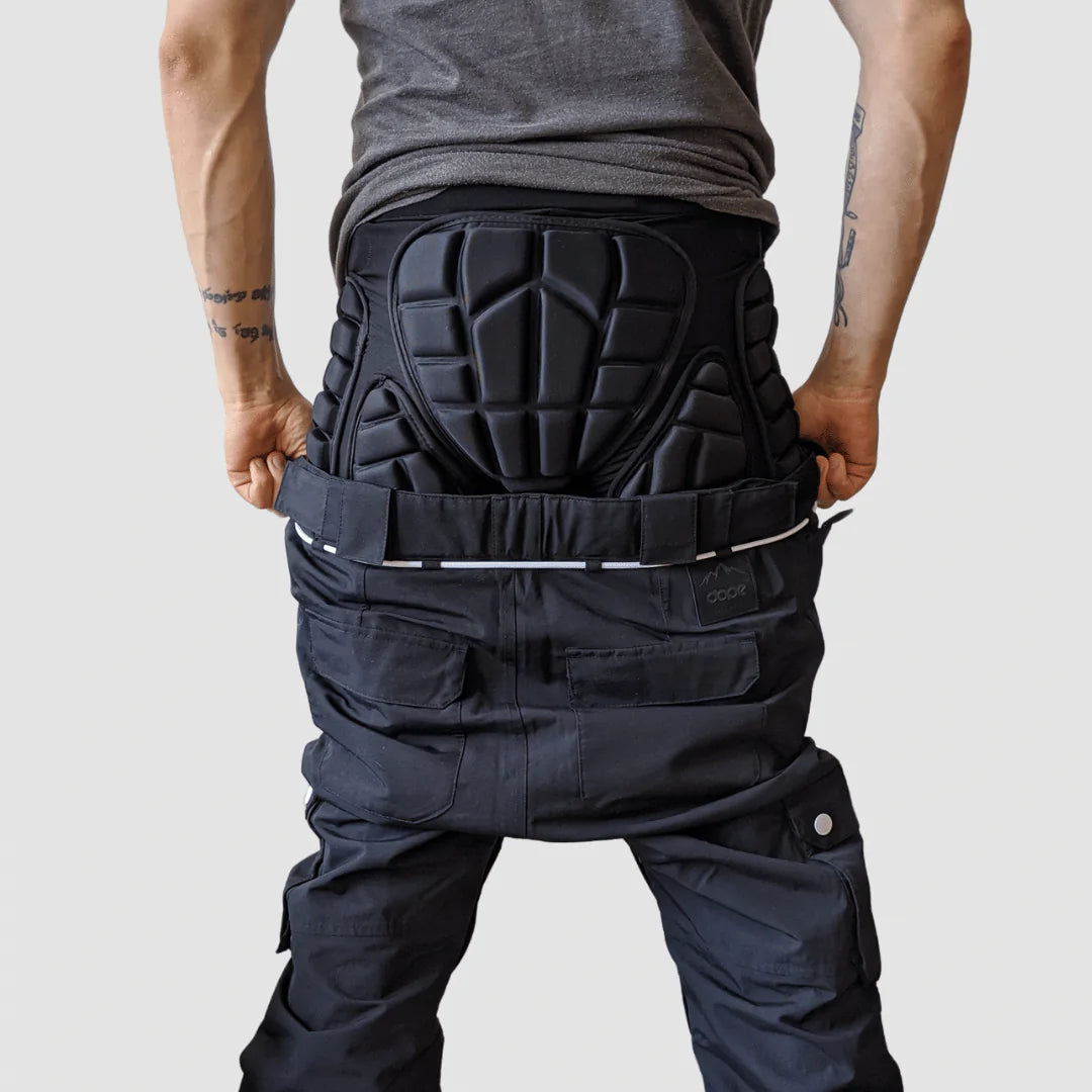 WinterShield | Pantalon d'hiver rembourré et protecteur pour homme - isolé, coupe-vent, chaud, pour les activités de plein air, le vélo et le ski