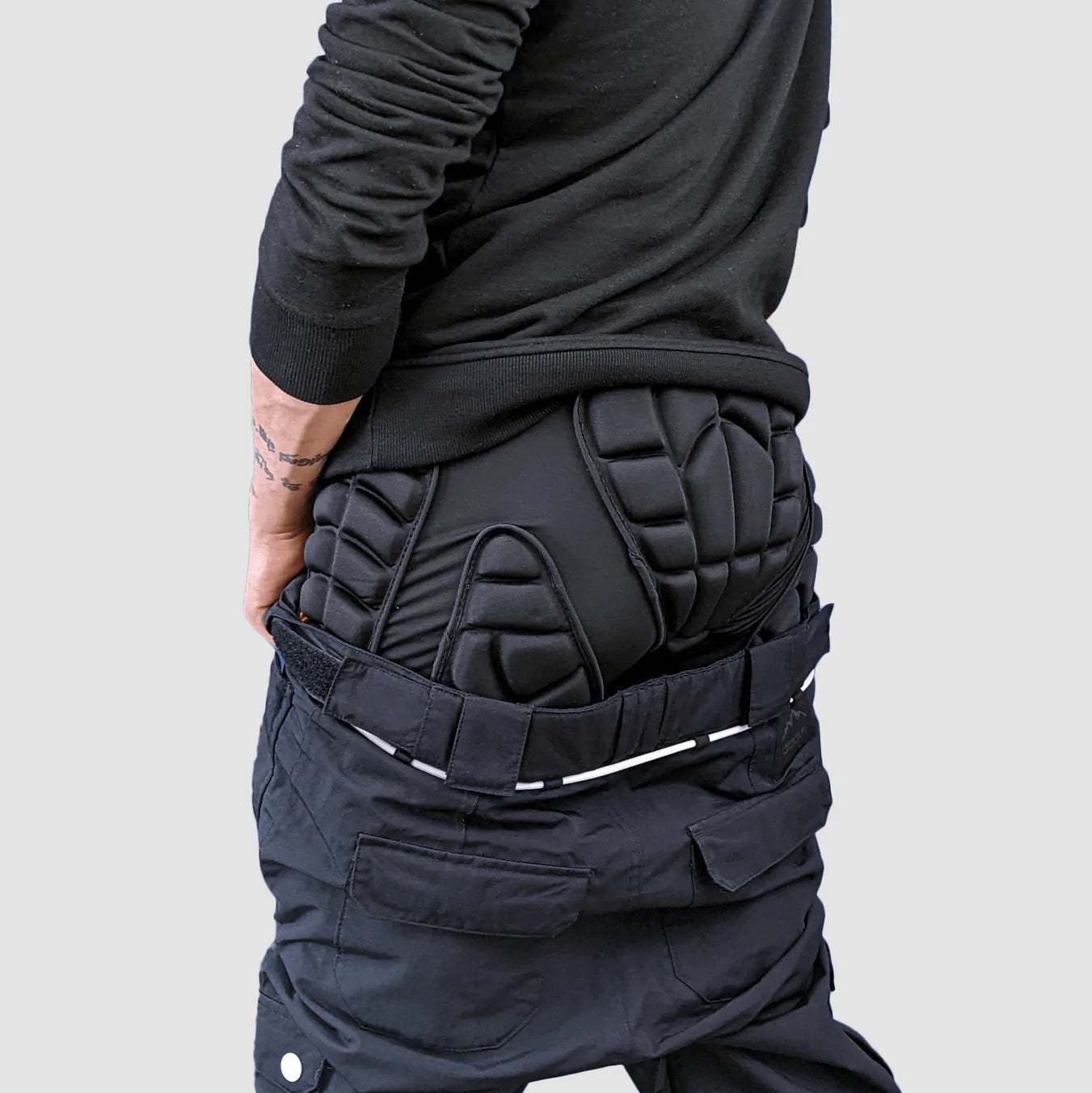 WinterShield | Pantalon d'hiver rembourré et protecteur pour homme - isolé, coupe-vent, chaud, pour les activités de plein air, le vélo et le ski
