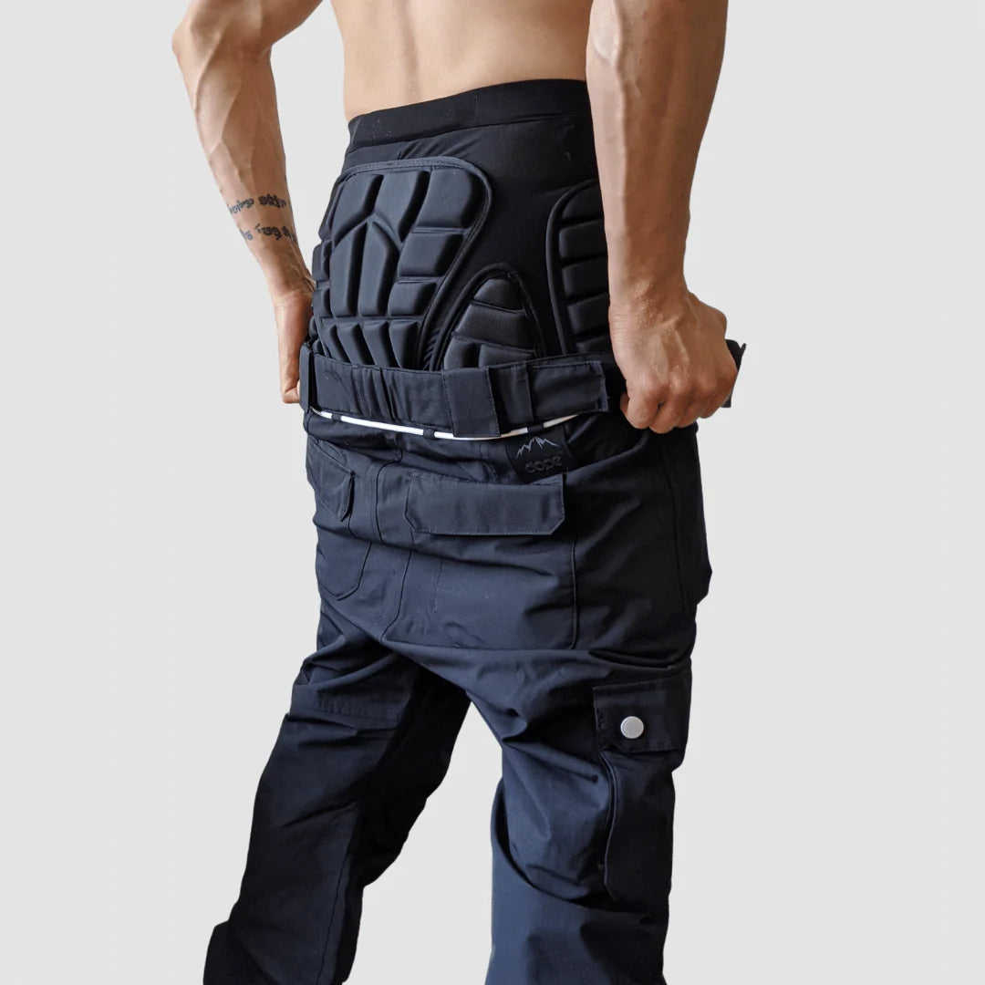 WinterShield | Pantalon d'hiver rembourré et protecteur pour homme - isolé, coupe-vent, chaud, pour les activités de plein air, le vélo et le ski