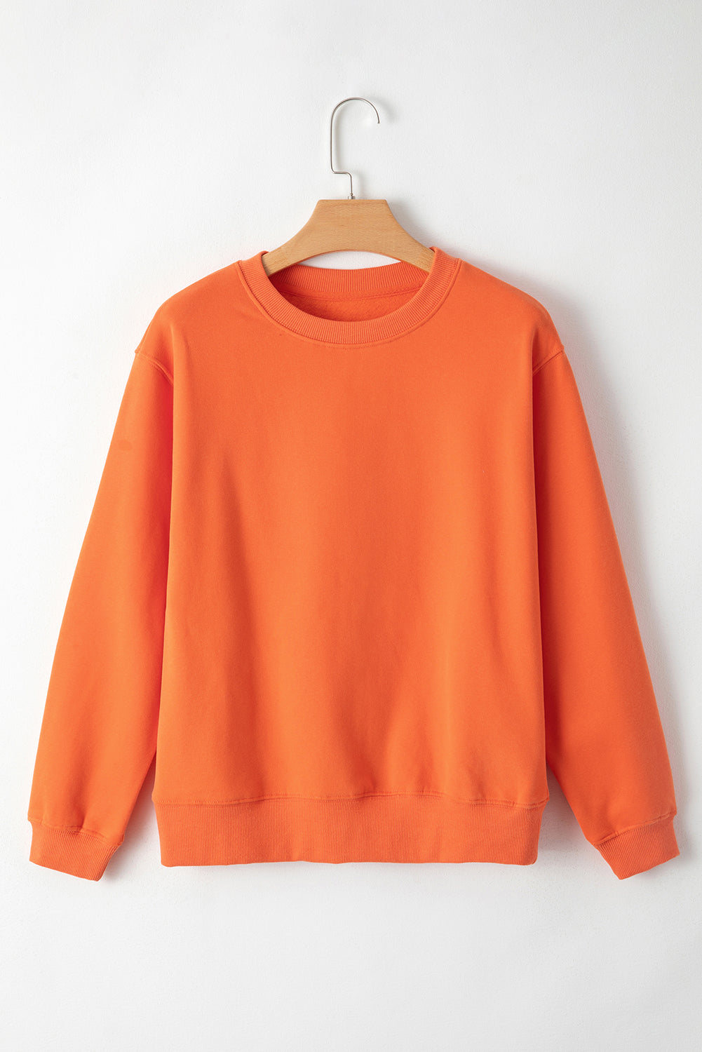 Jozina | Klassieke en eenvoudige effen fleece trui