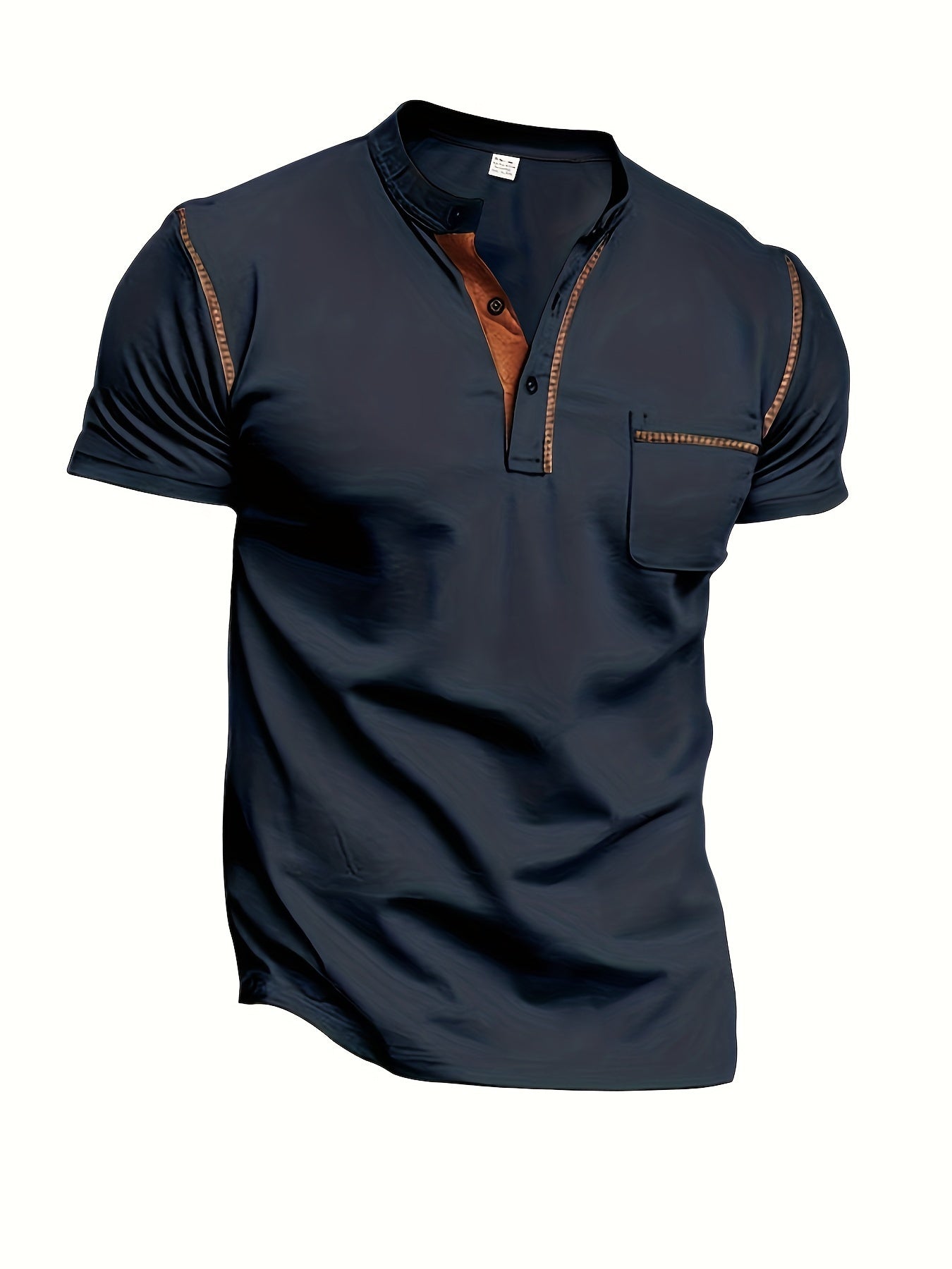 Fabrizio | Heren-T-shirt met korte mouwen - Ademend katoenen casual shirt