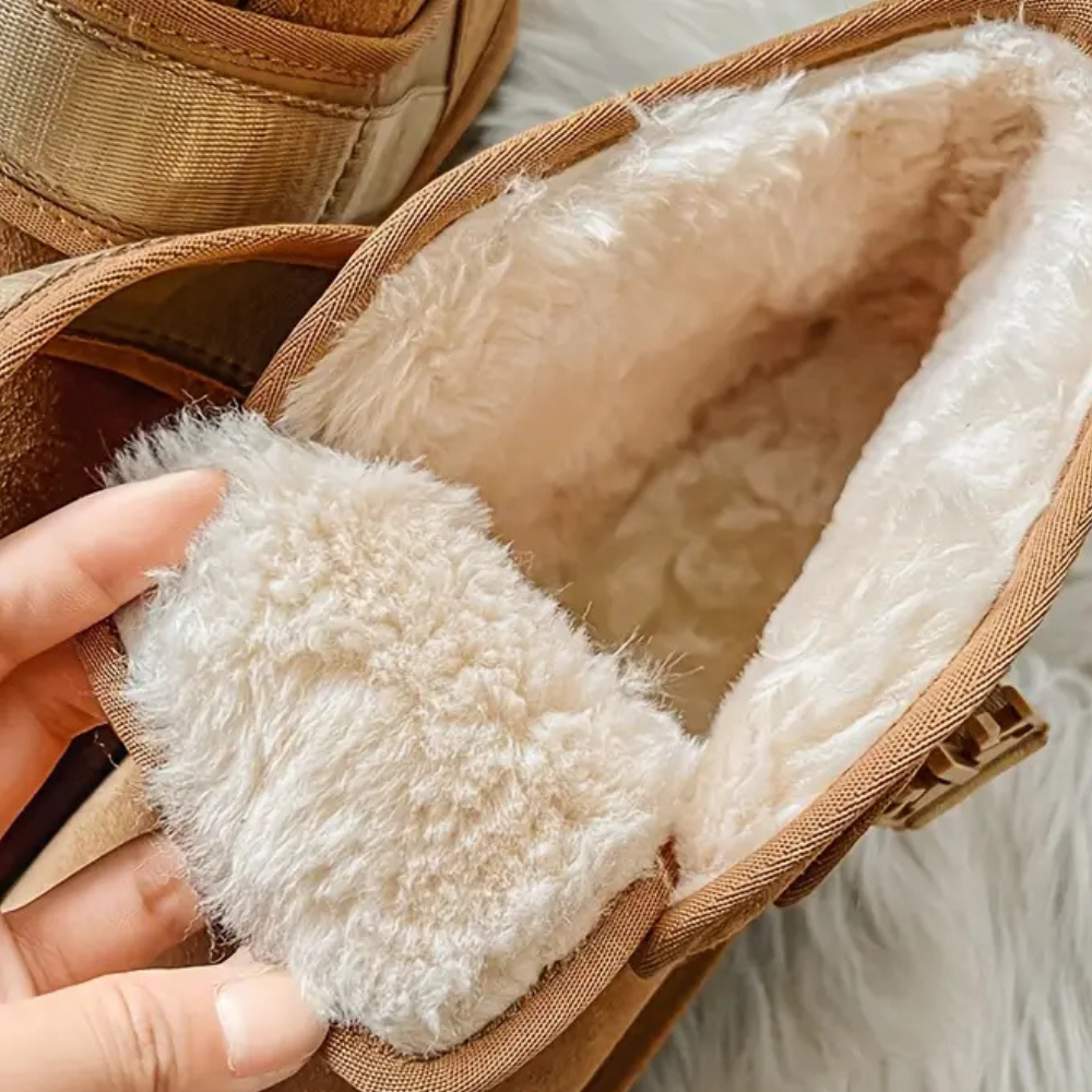 ArcticSole | Winterlaarzen voor dames - Elegante, warme en waterdichte enkellaarzen voor koud weer