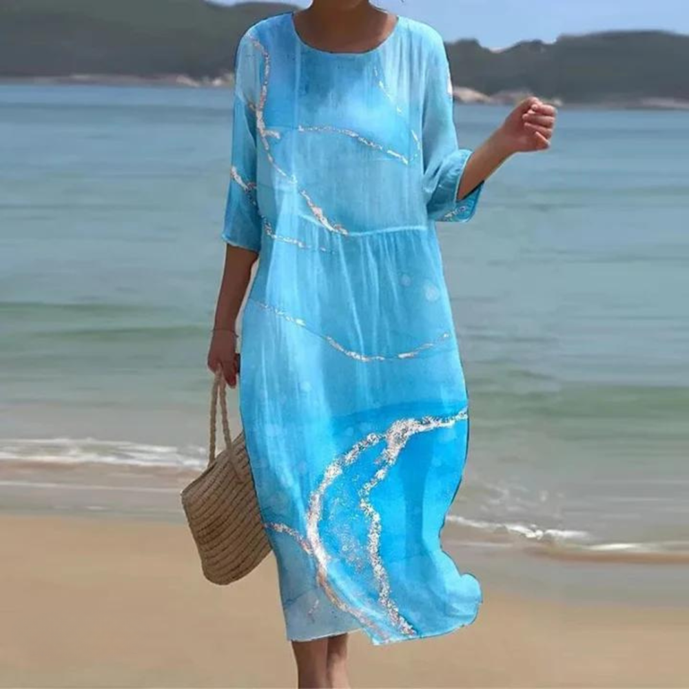 Nerissa | Lichtgewicht zomerjurk voor dames – Casual-chique, luchtige tuniekoutfit