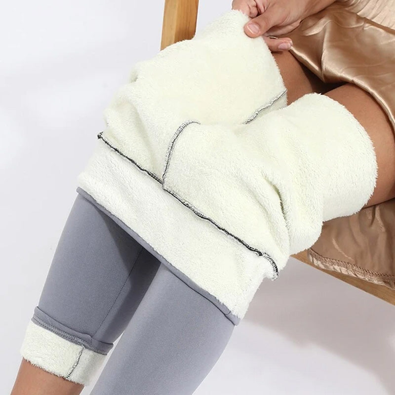 ThermiQ | Fleece gevoerde winterlegging voor dames – Warm, zacht, thermisch, comfortabel voor koud weer