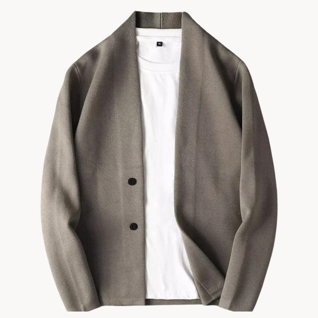 Osiris | Elegant gebreid herenvest - zachte, stijlvolle en warme trui